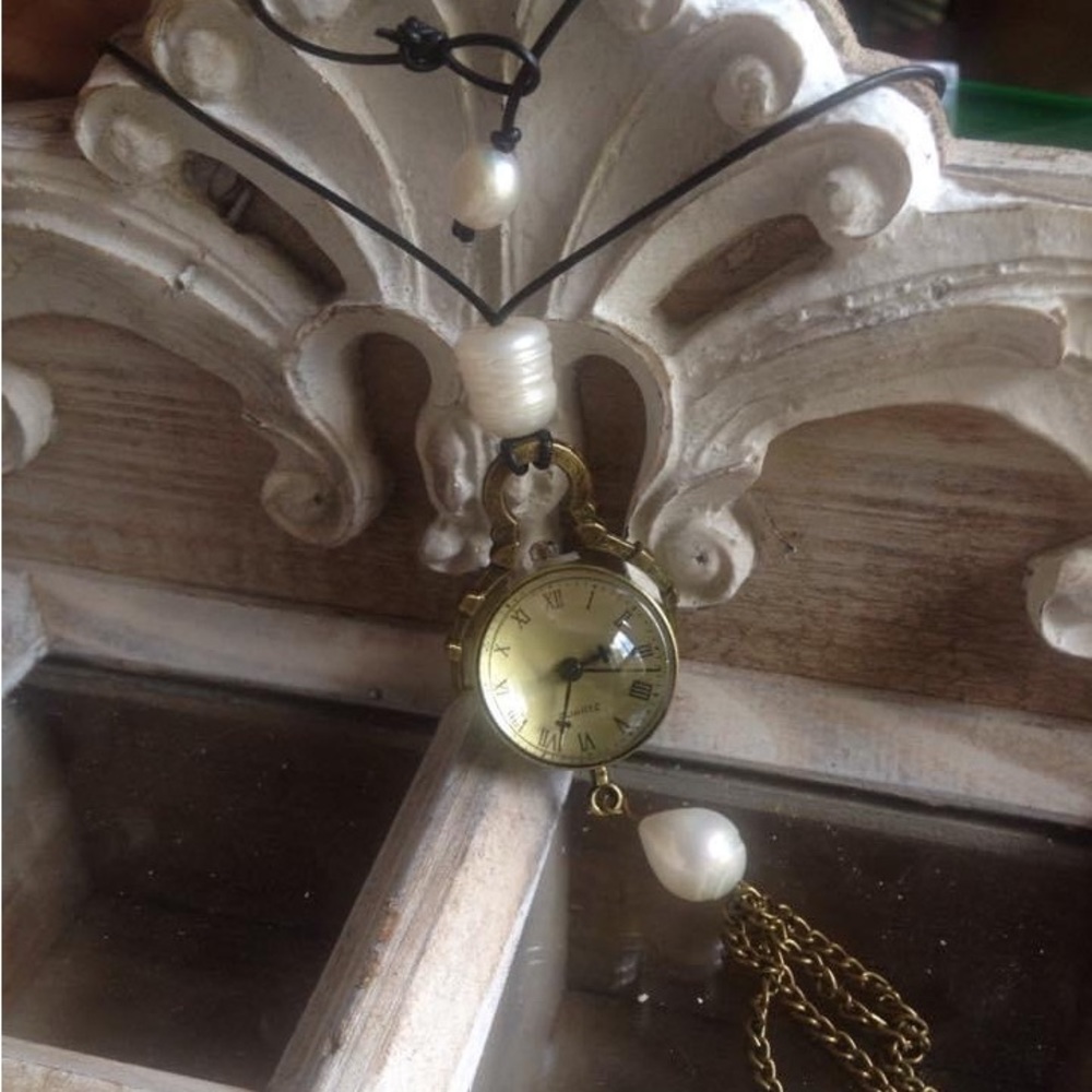 Watch necklace